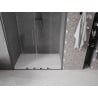 Mexen Velar Duo portes de douche coulissantes 160 cm, transparent, gris canon brossé - 871-160-000-02-66