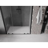 Mexen Velar Duo portes de douche coulissantes 140 cm, transparentes, noires - 871-140-000-02-70