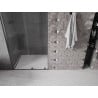 Mexen Velar porte de douche coulissantes 100 cm, transparentes, gris canon brossé - 871-100-000-01-66