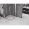 Mexen Velar Duo cabines de douche coulissantes 100 x 100 cm, transparent, chrome - 871-100-100-02-01
