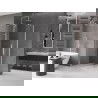 Mexen Velar Duo cabine de douche coulissante 100 x 100 cm, transparent, chromé - 871-100-100-02-01