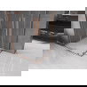 Cabine de douche coulissante Mexen Velar Duo 90 x 80 cm, transparent, cuivre brossé - 871-090-080-02-65