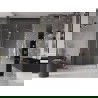 Mexen Velar Duo porte de douche coulissantes 140 cm, transparent, or - 871-140-000-02-50
