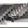 Mexen Velar Duo porte de douche coulissantes 140 cm, transparent, or - 871-140-000-02-50