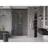 Mexen Velar Duo portes de douche coulissantes 160 cm, transparentes, dorées - 871-160-000-02-50