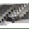Mexen Velar Duo porte de douche coulissante 140 cm, transparent, or brossé - 871-140-000-02-55