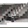 Mexen Velar Duo porte de douche coulissante 140 cm, transparent, or rose - 871-140-000-02-60