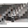 Mexen Velar Duo porte de douche coulissantes 150 cm, transparent, cuivre brossé - 871-150-000-02-65