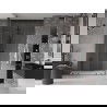 Mexen Velar Duo porte de douche coulissante 140 cm, transparent, gris canon brossé - 871-140-000-02-66