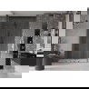 Mexen Velar Duo porte de douche coulissante 140 cm, transparent, gris canon brossé - 871-140-000-02-66