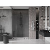 Mexen Velar Duo porte de douche coulissante 150 cm, transparent, gris canon brossé - 871-150-000-02-66
