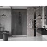 Mexen Velar Duo portes de douche coulissantes 150 cm, transparentes, gris canon brossé - 871-150-000-02-66
