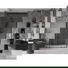 Mexen Velar Duo porte de douche coulissante 140 cm, transparent, noir - 871-140-000-02-70