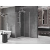 Mexen Velar cabine de douche coulissante 90 x 90 cm, transparente, chrome - 871-090-090-01-01