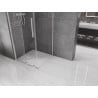 Mexen Velar cabine de douche coulissante 100 x 100 cm, transparent, chrome - 871-100-100-01-01
