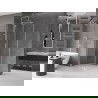 Mexen Velar cabine de douche coulissante 100 x 100 cm, transparent, chrome - 871-100-100-01-01