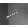 Mexen Velar cabine de douche coulissante 130 x 80 cm, transparent, chrome - 871-130-080-01-01