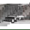 Cabine de douche coulissante Mexen Velar 150 x 90 cm, transparent, chrome - 871-150-090-01-01
