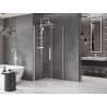 Mexen Velar cabine de douche coulissante 100 x 100 cm, transparente, blanche - 871-100-100-01-20