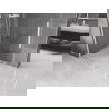 Cabine de douche coulissante Mexen Velar 160 x 80 cm, transparente, blanche - 871-160-080-01-20