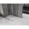 Mexen Velar cabine de douche coulissante 150 x 100 cm, transparente, dorée - 871-150-100-01-50