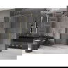 Mexen Velar cabine de douche coulissante 160 x 70 cm, transparente, or - 871-160-070-01-50