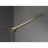 Mexen Velar cabine de douche coulissante 90 x 70 cm, transparent, or brossé - 871-090-070-01-55