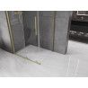 Mexen Velar cabine de douche coulissante 110 x 85 cm, transparent, or brossé - 871-110-085-01-55