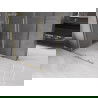 Mexen Velar cabine de douche coulissante 140 x 90 cm, transparent, or brossé - 871-140-090-01-55