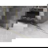 Mexen Velar paroi de douche coulissante 140 x 75 cm, transparent, or brossé - 871-140-075-01-55