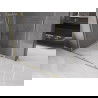 Mexen Velar paroi de douche coulissante 140 x 75 cm, transparent, or brossé - 871-140-075-01-55
