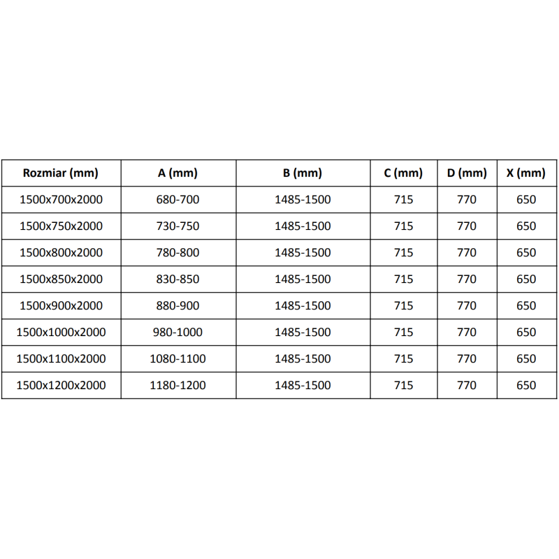 Mexen Velar cabine de douche coulissante 150 x 85 cm, transparente, or brossé - 871-150-085-01-55
