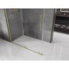 Mexen Velar cabine de douche coulissante 160 x 90 cm, transparent, or brossé - 871-160-090-01-55