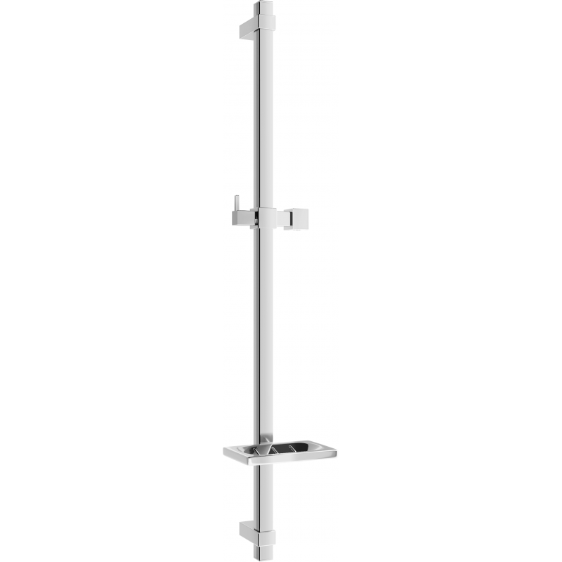 Mexen DQ barre de douche avec porte-savon 80 cm, Chrome - 79381-00