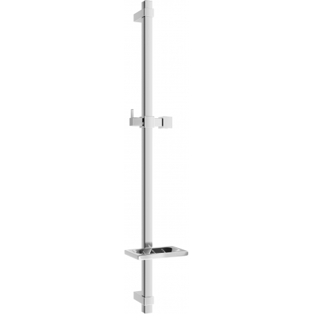 Mexen DQ barre de douche avec porte-savon 80 cm, Chrome - 79381-00