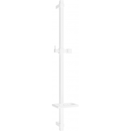 Mexen DQ barre de douche avec porte-savon 80 cm, Blanc - 79381-20
