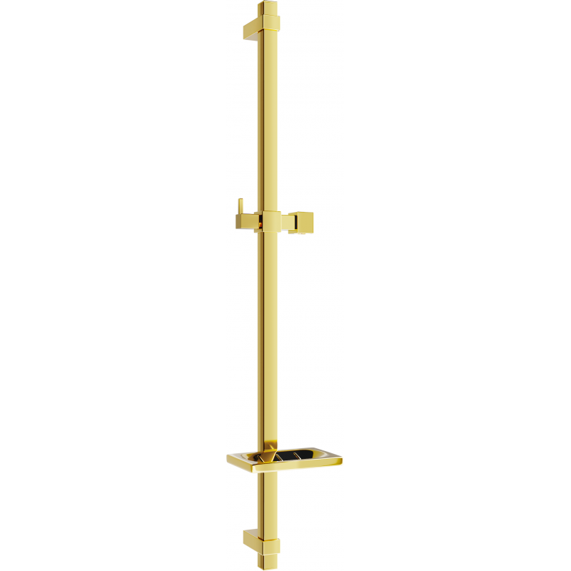 Mexen DQ barre de douche avec porte-savon 80 cm, Or - 79381-50