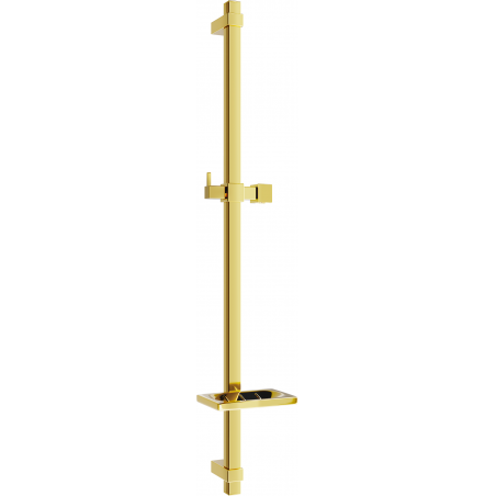 Mexen DQ barre de douche avec porte-savon 80 cm, dorée - 79381-50