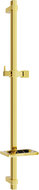 Mexen DQ barre de douche avec porte-savon 80 cm, doré - 79381-50