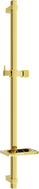 Mexen DQ barre de douche avec porte-savon 80 cm, dorée - 79381-50