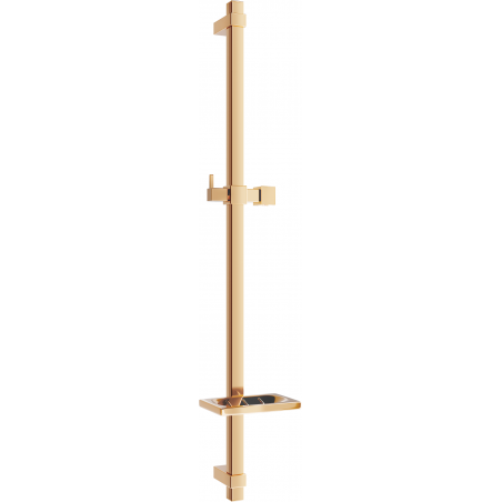 Mexen DQ barre de douche avec porte-savon 80 cm, Or rose - 79381-60