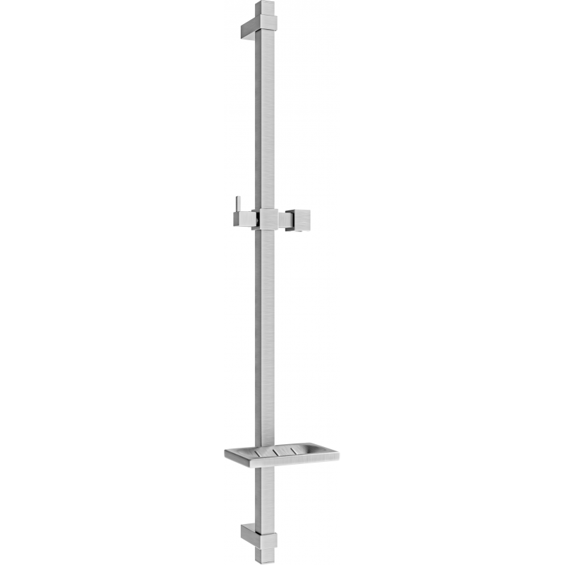 Mexen DQ barre de douche avec porte-savon 80 cm, Graphite - 79381-66