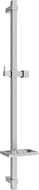 Mexen DQ barre de douche avec porte-savon 80 cm, Graphite - 79381-66