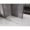 Mexen Velar cabine de douche coulissante 160 x 100 cm, transparent, cuivre brossé - 871-160-100-01-65