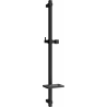 Mexen DQ barre de douche avec porte-savon 80 cm, Noir - 79381-70