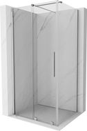 Mexen Velar cabine de douche coulissante 90 x 70 cm, transparent, chrome - 871-090-070-01-01