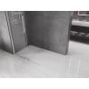 Mexen Velar paroi de douche coulissante Walk-in 75 x 200 cm, transparent 8 mm, chrom - 871-075-000-03-01