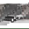 Mexen Velar paroi de douche pliable Walk-in 70 x 200 cm, transparent 8 mm, blanc - 871-070-000-03-20