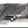 Mexen Velar paroi de douche mobile Walk-in 100 x 200 cm, transparent 8 mm, blanc - 871-100-000-03-20