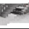 Mexen Velar paroi de douche rabattable Walk-in 110 x 200 cm, transparent 8 mm, blanc - 871-110-000-03-20